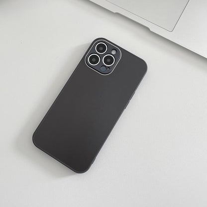 جراب هاتف من الزجاج المقوى المصقول، لهاتف iPhone 12 Pro، لهاتف iPhone 12، لهاتف iPhone 11 Pro Max، لهاتف iPhone 11 Pro
