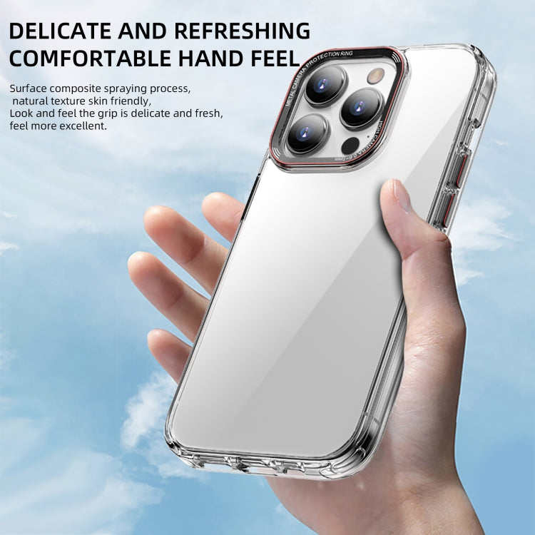 جراب هاتف شفاف من سلسلة iPAKY MG، لهاتف iPhone 14 Pro Max، وiPhone 14 Pro، وiPhone 14، وiPhone 14 Plus