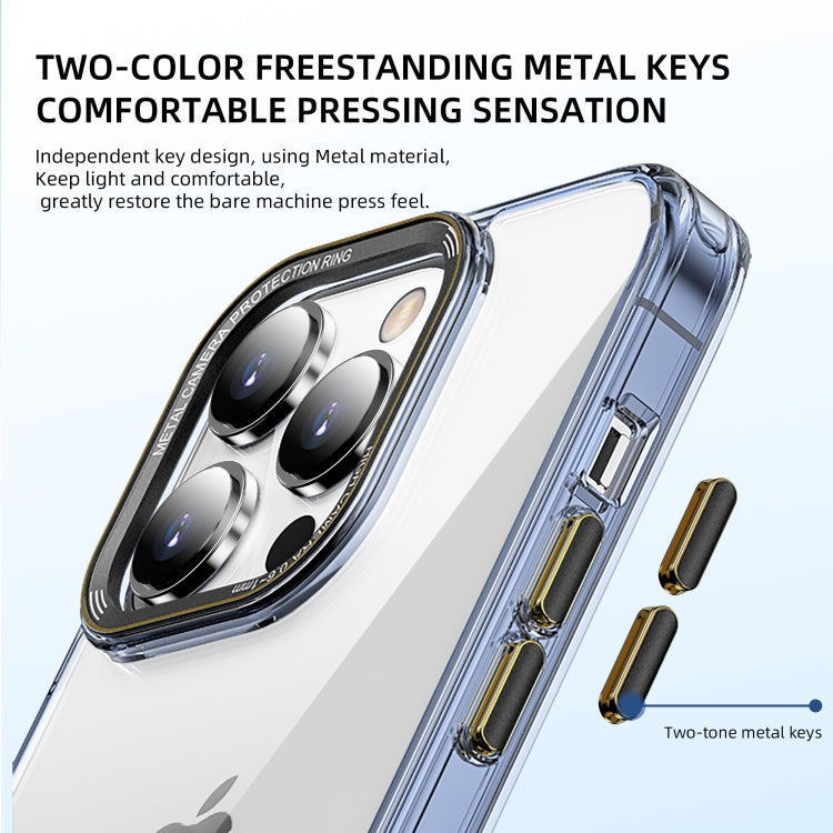 جراب هاتف شفاف من سلسلة iPAKY MG، لهاتف iPhone 14 Pro Max، وiPhone 14 Pro، وiPhone 14، وiPhone 14 Plus