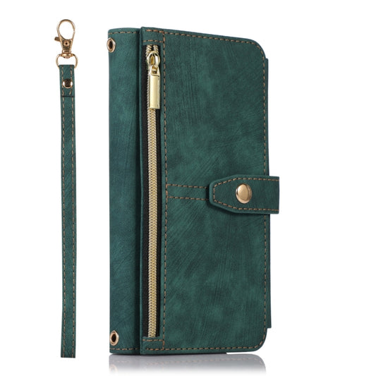 Dream 9-Card Wallet Zipper Bag Leather Phone Case, For iPhone 12, For iPhone 12 Pro, For iPhone 12 Pro Max, For iPhone 11, For iPhone 11 Pro, For iPhone 11 Pro Max, For iPhone X / XS, For iPhone XR