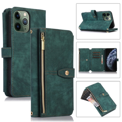 Dream 9-Card Wallet Zipper Bag Leather Phone Case, For iPhone 12, For iPhone 12 Pro, For iPhone 12 Pro Max, For iPhone 11, For iPhone 11 Pro, For iPhone 11 Pro Max, For iPhone X / XS, For iPhone XR