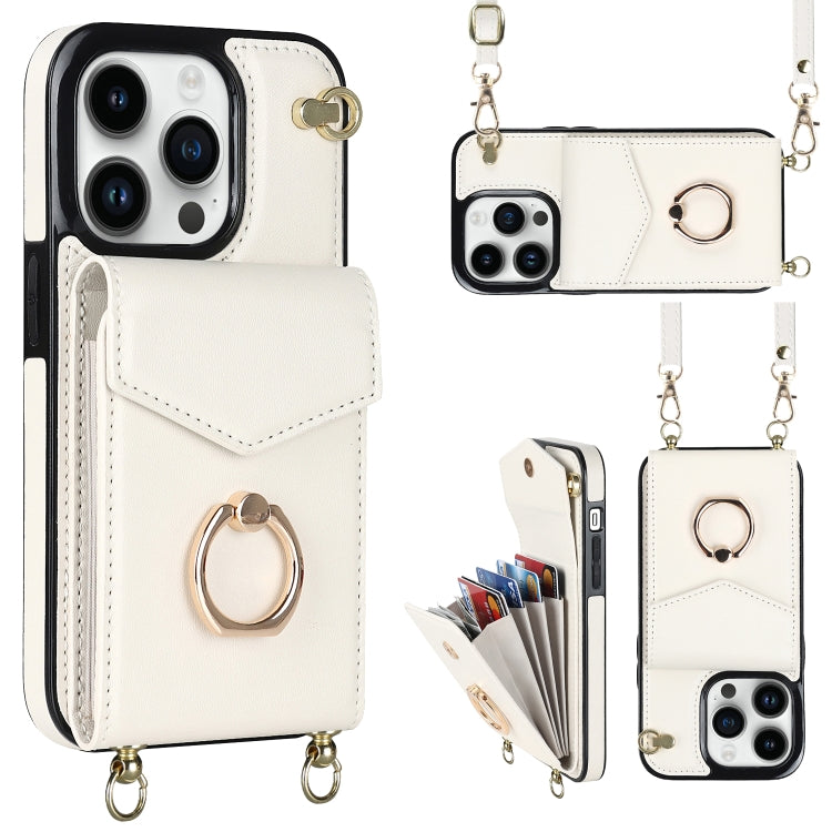 Ring Holder RFID Card Slot Phone Case with Long Lanyard, For iPhone 14, For iPhone 14 Plus, For iPhone 14 Pro, For iPhone 14 Pro Max, For Samsung Galaxy S22 5G, For Samsung Galaxy S22+ 5G, For Samsung Galaxy S22 Ultra 5G, For Samsung Galaxy S23 5G�����...
