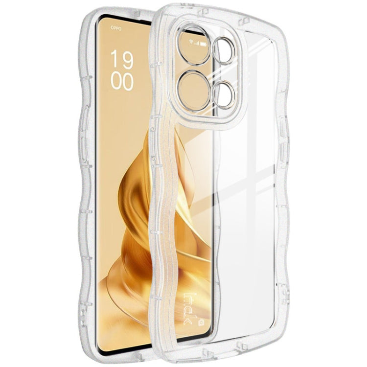جراب هاتف شفاف مقاوم للصدمات من سلسلة IMAK UX-8، لهاتف iPhone 14 Plus، لهاتف iPhone 14 Pro Max، لهاتف iPhone 14 Pro، لهاتف iPhone 14، لهاتف OPPO Reno9 5G / Reno9 Pro 5G، لهاتف OPPO Reno9 Pro+ 5G، لهاتف Xiaomi Redmi K60 5G / K60 Pro 5G / Poco F5 Pro 5G ...