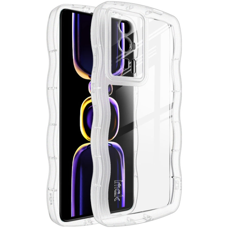 جراب هاتف شفاف مقاوم للصدمات من سلسلة IMAK UX-8، لهاتف iPhone 14 Plus، لهاتف iPhone 14 Pro Max، لهاتف iPhone 14 Pro، لهاتف iPhone 14، لهاتف OPPO Reno9 5G / Reno9 Pro 5G، لهاتف OPPO Reno9 Pro+ 5G، لهاتف Xiaomi Redmi K60 5G / K60 Pro 5G / Poco F5 Pro 5G ...