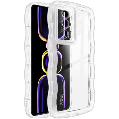جراب هاتف شفاف مقاوم للصدمات من سلسلة IMAK UX-8، لهاتف iPhone 14 Plus، لهاتف iPhone 14 Pro Max، لهاتف iPhone 14 Pro، لهاتف iPhone 14، لهاتف OPPO Reno9 5G / Reno9 Pro 5G، لهاتف OPPO Reno9 Pro+ 5G، لهاتف Xiaomi Redmi K60 5G / K60 Pro 5G / Poco F5 Pro 5G ...