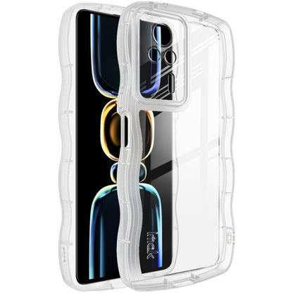جراب هاتف شفاف مقاوم للصدمات من سلسلة IMAK UX-8، لهاتف iPhone 14 Plus، لهاتف iPhone 14 Pro Max، لهاتف iPhone 14 Pro، لهاتف iPhone 14، لهاتف OPPO Reno9 5G / Reno9 Pro 5G، لهاتف OPPO Reno9 Pro+ 5G، لهاتف Xiaomi Redmi K60 5G / K60 Pro 5G / Poco F5 Pro 5G ...