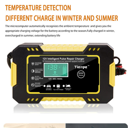 Motorcycle / Car Battery Smart Charger with LCD Creen