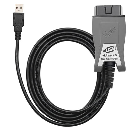 Vgate Vlinker FS ELM327 USB OBD2 Car Diagnostic Tool, Vlinker FS