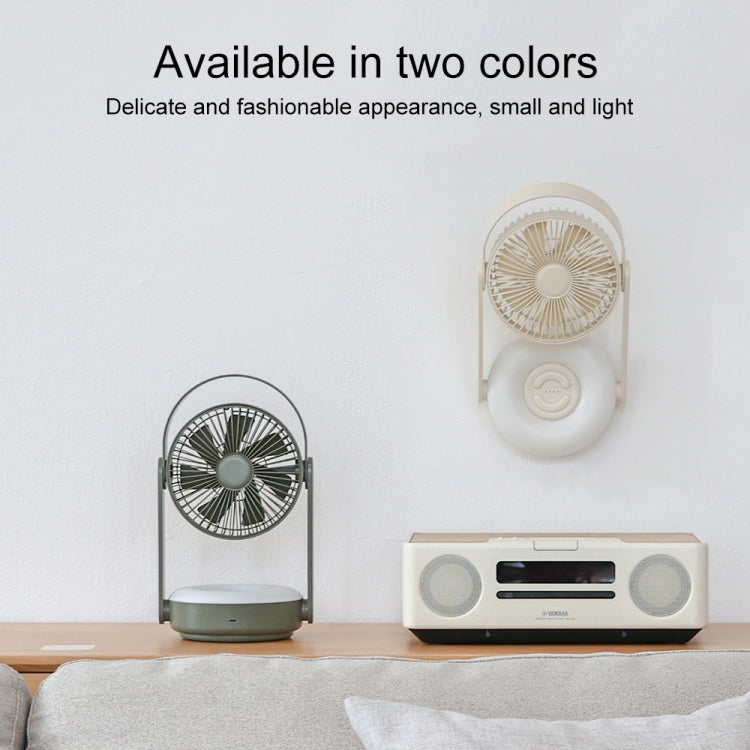 WT-F62 Outdoor Portable USB Charging Air Cooling Fan with LED Night Lamp