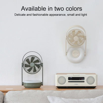 WT-F62 Outdoor Portable USB Charging Air Cooling Fan with LED Night Lamp