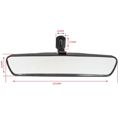10 inch Car Modified Large Field View Reflective Auxiliary Rearview Mirror, 10 inch