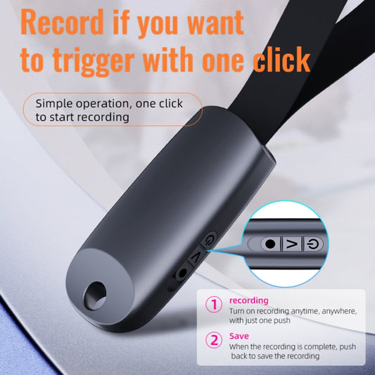 JNN S26 Smart Digital Noise Canceling Voice Recorder with Lanyard