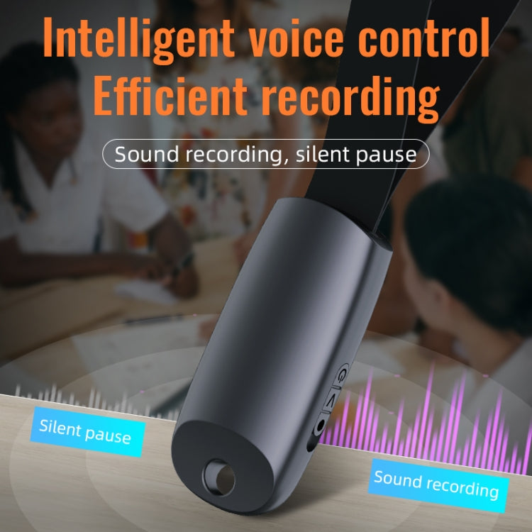 JNN S26 Smart Digital Noise Canceling Voice Recorder with Lanyard