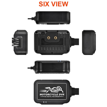 SE3 Dual AHD 1080P Waterproof HD Motorcycle DVR, Support TF Card / Cycling Video / Parking Monitoring, SE3