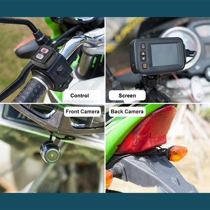 SE30 2.0 inch 1080P Waterproof HD Motorcycle DVR, Support TF Card / Cycling Video / Parking Monitoring, SE30
