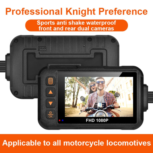 SE60 3.0 inch 1080P Waterproof HD Motorcycle DVR, Support TF Card / Cycling Video / Parking Monitoring, SE60