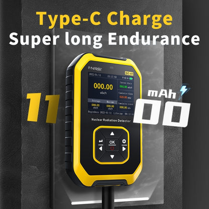 GC01 Home Lndustrial Marble Radioactive X / Y Ray Nuclear Radiation Detector Geiger Counter