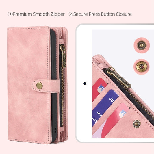 Zipper Wallet Magnetic Detachable Leather Phone Case, For iPhone 14, For iPhone 14 Pro, For iPhone 14 Plus, For iPhone 14 Pro Max, For iPhone 13, For iPhone 13 Pro, For iPhone 13 Pro Max, For iPhone 12 / 12 Pro, For iPhone 12 Pro Max, For iPhone 11����...