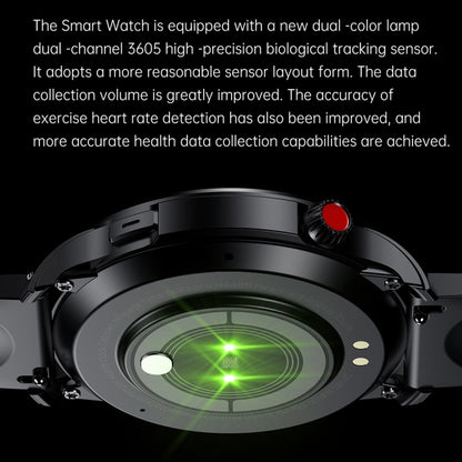 T52 1.39 inch IP67 Waterproof Silicone Band Smart Watch Supports Bluetooth Call / Blood Oxygen / Body Temperature Monitoring