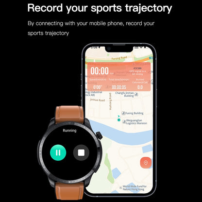 T52 1.39 inch IP67 Waterproof Silicone Band Smart Watch Supports Bluetooth Call / Blood Oxygen / Body Temperature Monitoring