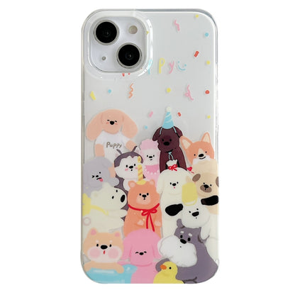 IMD Cute Animal Pattern Phone Case, For iPhone 14 Pro Max, For iPhone 14 Pro, For iPhone 14, For iPhone 13 Pro Max, For iPhone 13 Pro, For iPhone 12 Pro Max, For iPhone 12 Pro, For iPhone 12
