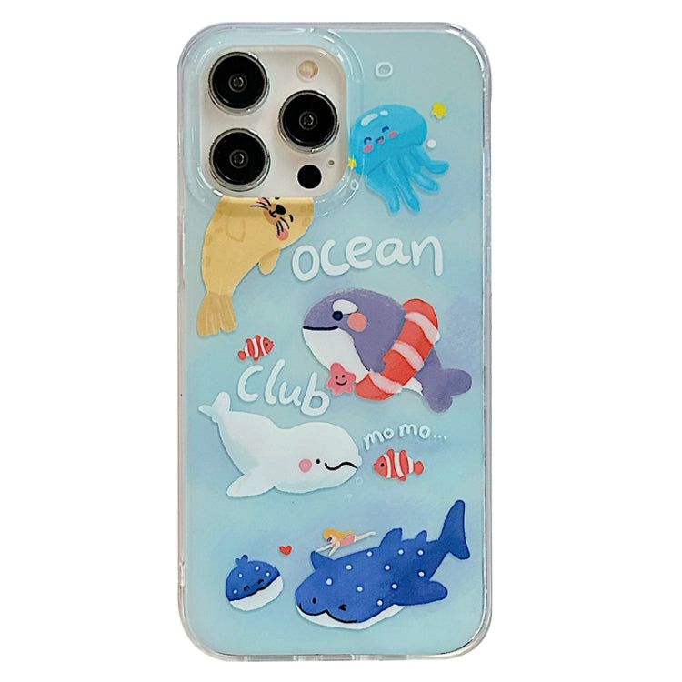 IMD Cute Animal Pattern Phone Case, For iPhone 14 Pro Max, For iPhone 14 Pro, For iPhone 14, For iPhone 13 Pro Max, For iPhone 13 Pro, For iPhone 12 Pro Max, For iPhone 12 Pro, For iPhone 12