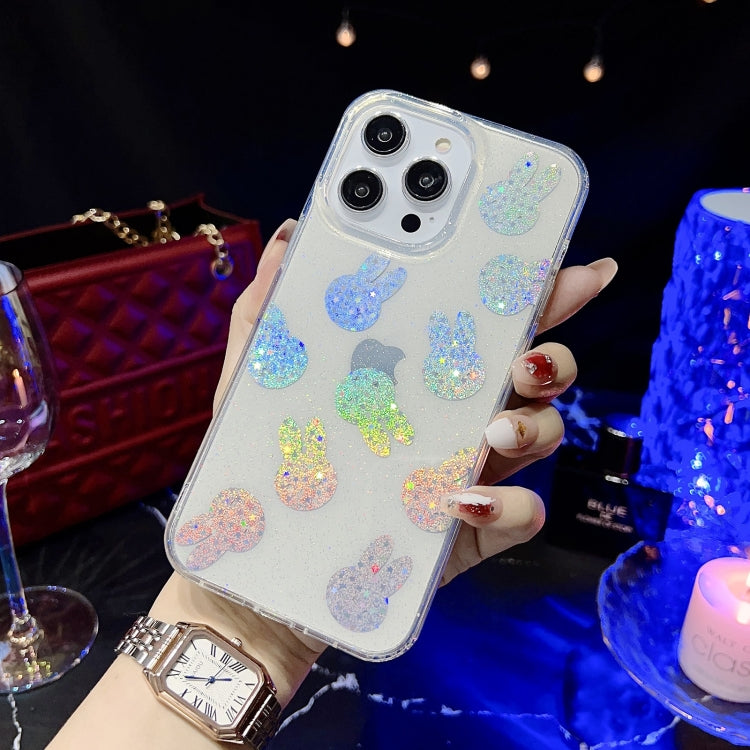 جراب هاتف من مادة TPU لامعة من سلسلة ليتل ستار، مناسب لأجهزة iPhone 13 Pro وiPhone 13 Pro Max وiPhone 12 وiPhone 12 Pro