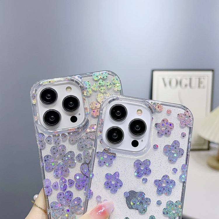جراب هاتف من مادة TPU لامعة من سلسلة ليتل ستار، مناسب لأجهزة iPhone 13 Pro وiPhone 13 Pro Max وiPhone 12 وiPhone 12 Pro