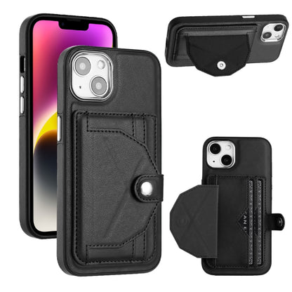Shockproof Leather Phone Case with Card Holder, For iPhone 14, For iPhone 15 Pro Max, For iPhone 15 Pro, For iPhone 14 Plus, For iPhone 14 Pro, For iPhone 15 Plus, For iPhone 15, For iPhone 14 Pro Max