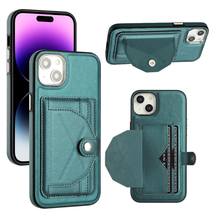 Shockproof Leather Phone Case with Card Holder, For iPhone 14, For iPhone 15 Pro Max, For iPhone 15 Pro, For iPhone 14 Plus, For iPhone 14 Pro, For iPhone 15 Plus, For iPhone 15, For iPhone 14 Pro Max