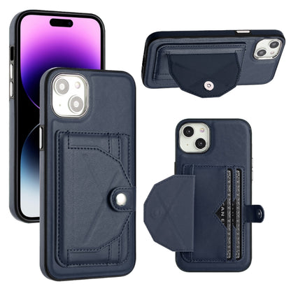 Shockproof Leather Phone Case with Card Holder, For iPhone 14, For iPhone 15 Pro Max, For iPhone 15 Pro, For iPhone 14 Plus, For iPhone 14 Pro, For iPhone 15 Plus, For iPhone 15, For iPhone 14 Pro Max