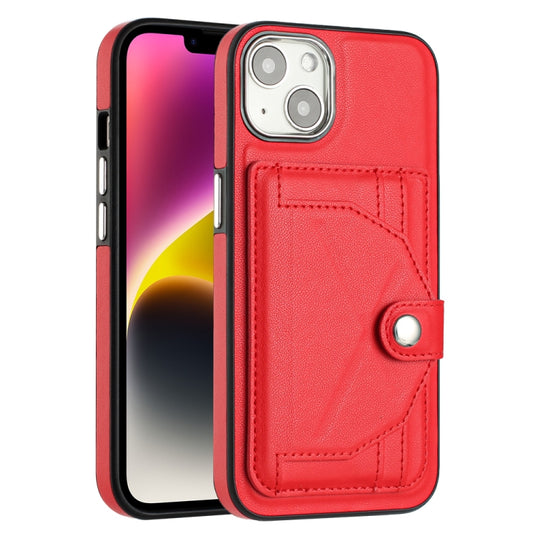 جراب هاتف جلدي مقاوم للصدمات مع حامل بطاقات، مناسب لأجهزة iPhone 13 وiPhone 13 Pro وiPhone 13 Pro Max وiPhone 12 / 12 Pro وiPhone 12 Pro Max وiPhone 11 وiPhone 11 Pro وiPhone 11 Pro Max