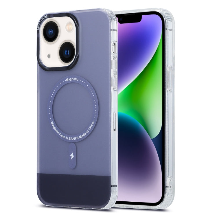 جراب هاتف مغناطيسي IMD MagSafe من البولي كربونات + TPU، مناسب لأجهزة iPhone 11 وiPhone 15 Pro Max وiPhone 15 Pro وiPhone 15 Plus وiPhone 15