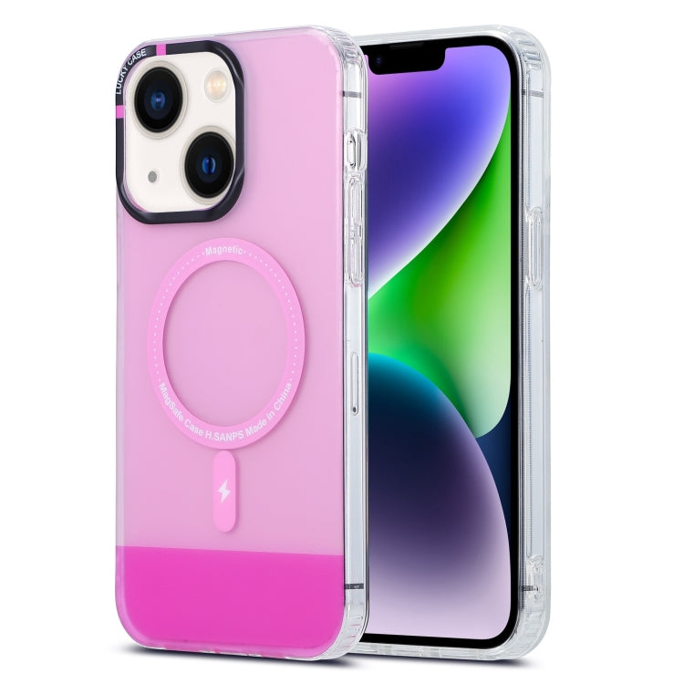 جراب هاتف مغناطيسي IMD MagSafe من البولي كربونات + TPU، مناسب لأجهزة iPhone 11 وiPhone 15 Pro Max وiPhone 15 Pro وiPhone 15 Plus وiPhone 15