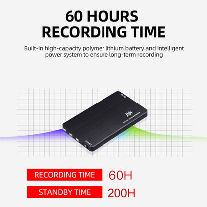 JNN M2 Ultra-thin HD Noise Reduction Intelligent Control Voice Voice Recorder