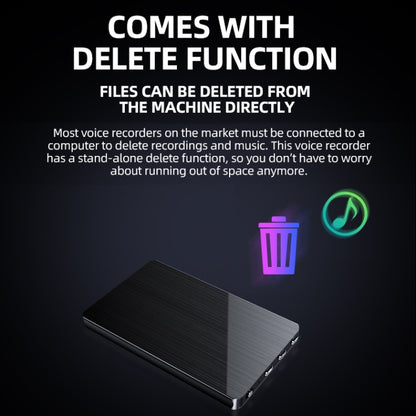 JNN M2 Ultra-thin HD Noise Reduction Intelligent Control Voice Voice Recorder