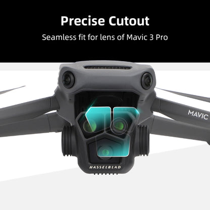 Sunnylife M3P-BHM578 مجموعتان من غشاء زجاجي مقوى عالي الدقة مقاوم للانفجار، Sunnylife لـ DJI Mavic 3 Pro
