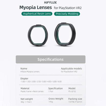 Hifylux Myopia Glasses Aspherical Resin Lens