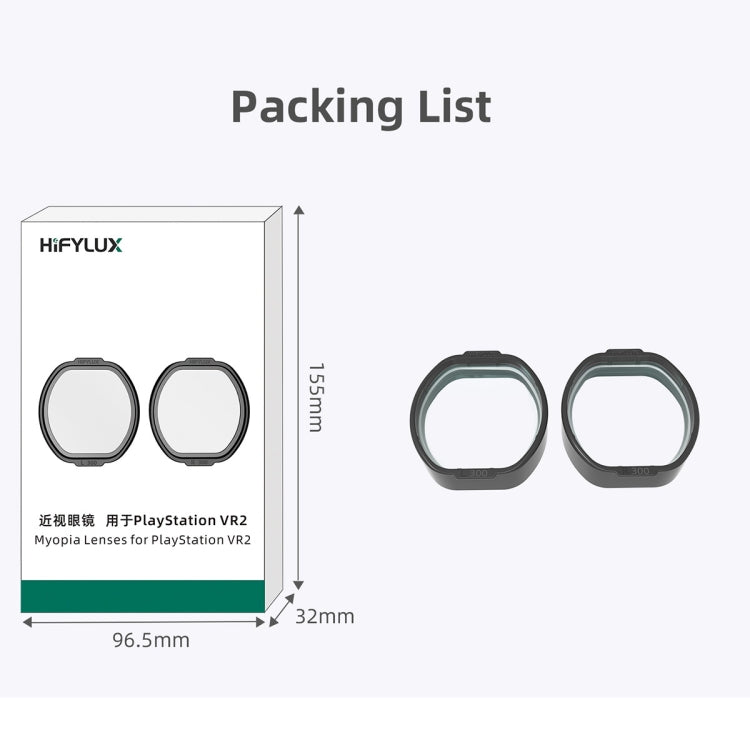Hifylux Myopia Glasses Aspherical Resin Lens