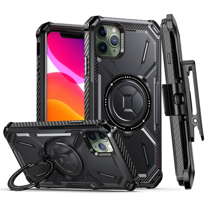 جراب هاتف من سلسلة Armor مع مشبك خلفي، لهاتف iPhone 12، وiPhone 11 Pro Max، وiPhone 11 Pro، وiPhone 11