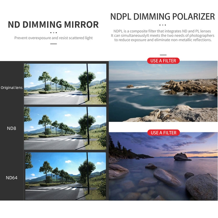 JSR GB 3 in 1 CPL ND16 NIGHT Lens Filter, 3 in 1 CPL ND16 NIGHT For DJI Mavic 3 Pro