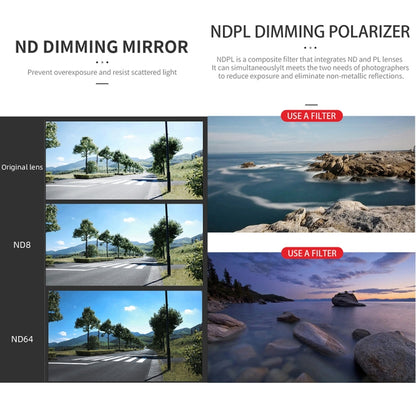 JSR GB 3 in 1 CPL ND16 NIGHT Lens Filter, 3 in 1 CPL ND16 NIGHT For DJI Mavic 3 Pro