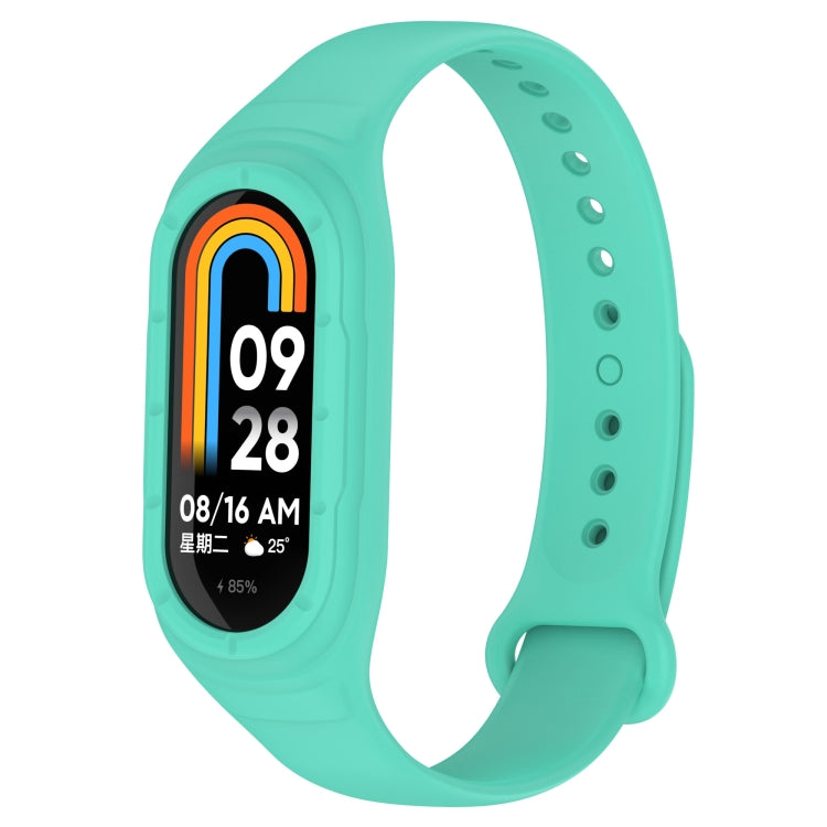 سوار ساعة بديل من السيليكون المتكامل، لساعة Xiaomi Mi Band 8