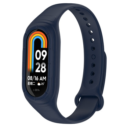 سوار ساعة بديل من السيليكون المتكامل، لساعة Xiaomi Mi Band 8