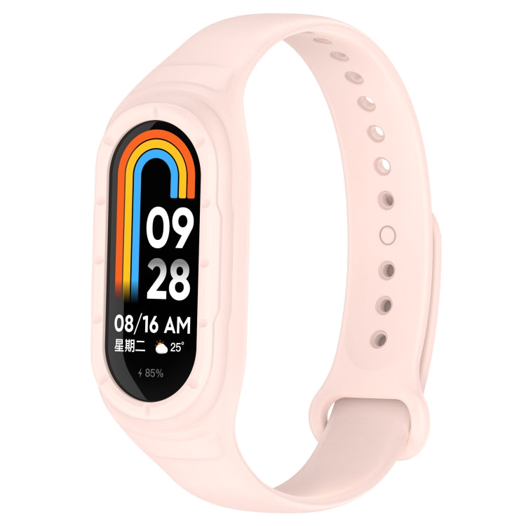 سوار ساعة بديل من السيليكون المتكامل، لساعة Xiaomi Mi Band 8
