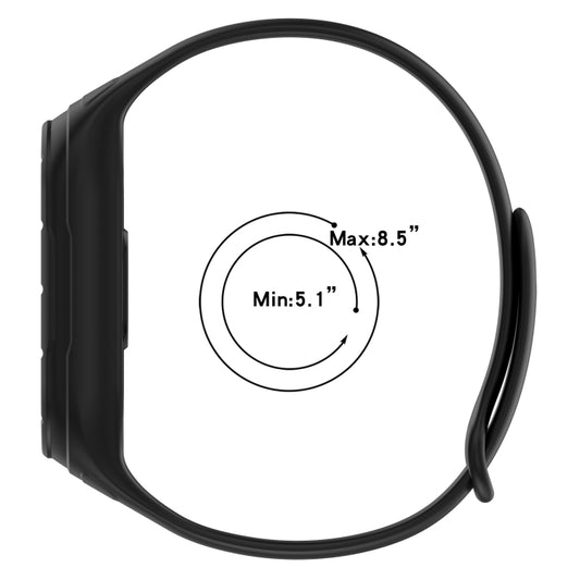سوار ساعة بديل من السيليكون المتكامل، لساعة Xiaomi Mi Band 8