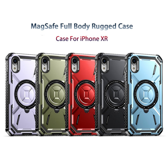 Armor Series Holder Phone Case, For iPhone XR
