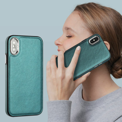 جراب هاتف بتغطية كاملة من الجلد، مناسب لأجهزة iPhone 11 Pro وiPhone X / XS وiPhone XR وiPhone XS Max وiPhone 6s Plus / 7 Plus / 8 Plus