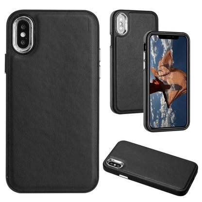 جراب هاتف بتغطية كاملة من الجلد، مناسب لأجهزة iPhone 11 Pro وiPhone X / XS وiPhone XR وiPhone XS Max وiPhone 6s Plus / 7 Plus / 8 Plus