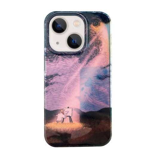 جراب هاتف IMD مزخرف بطبقة زيتية مزدوجة الجوانب، مناسب لأجهزة iPhone 14 وiPhone 14 Pro وiPhone 14 Pro Max وiPhone 13 Pro Max وiPhone 13 Pro وiPhone 13 وiPhone 12 وiPhone 12 Pro Max وiPhone 12 Pro وiPhone 11
